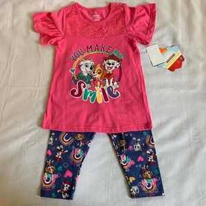 Paw Patrol Little Girls' Two-Piece Set